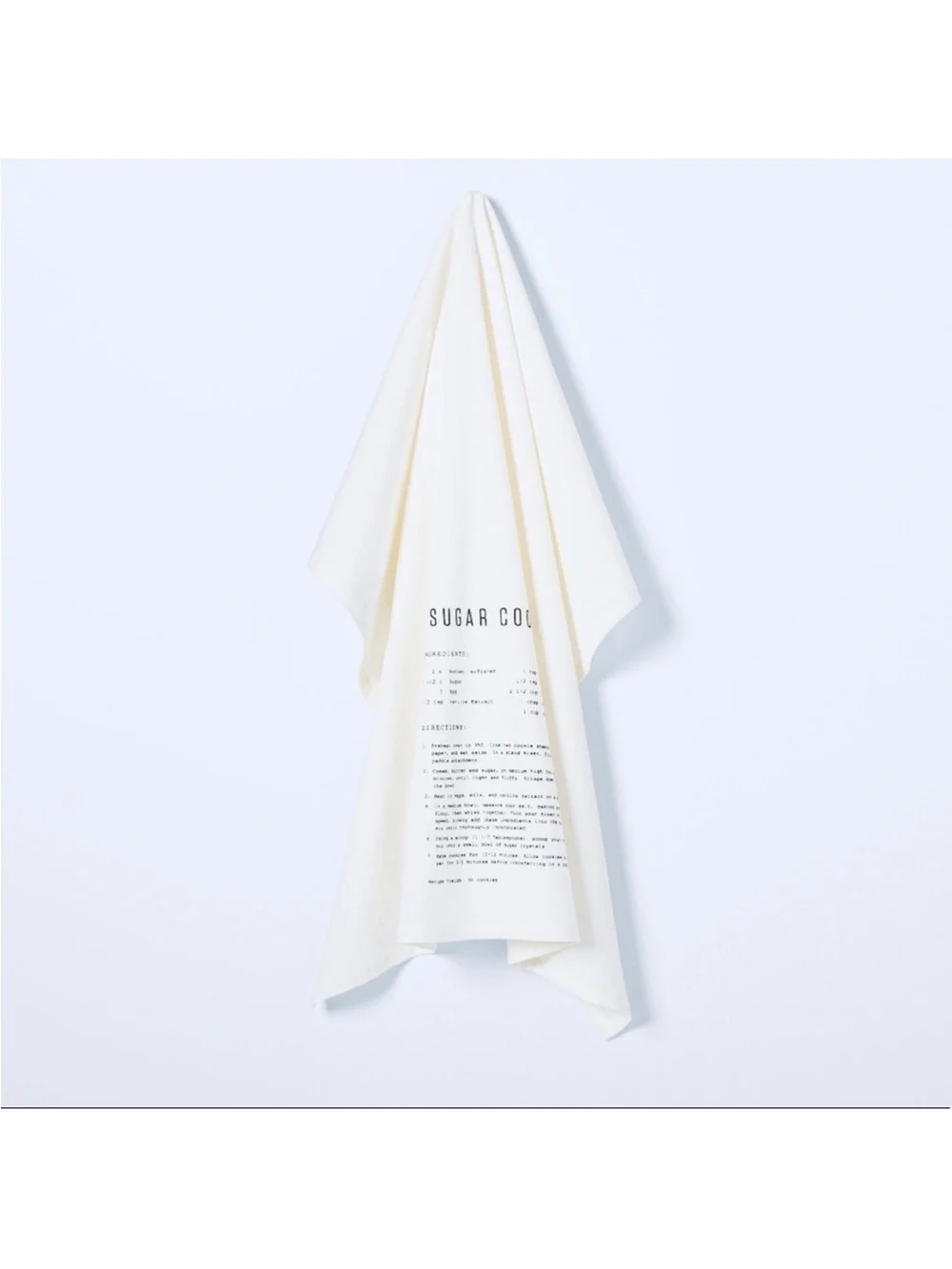 Hearth & Hand Magnolia Sugar Cookie Recipe Flour Sack Kitchen Towel